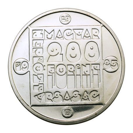 Természetvédelem sor 200 Forint 1985 BU Ha kedves az élete Vidra, Vadmacska, Mocsári Teknős