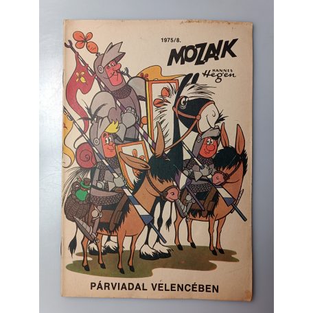 Mozaik 1975/8 Párviadal Velencében Digedag képregény