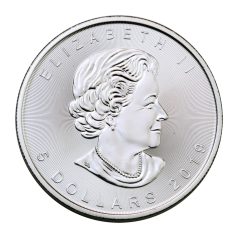 Kanada 5 Dollár 2019 1 UNCIA színezüst Maple Leaf