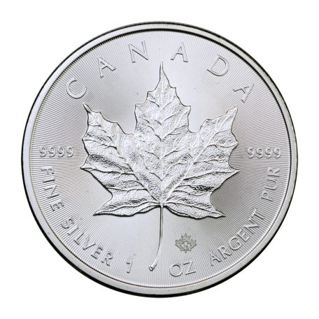 Kanada 5 Dollár 2019 1 UNCIA színezüst Maple Leaf