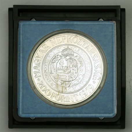 Bethlen Gábor 200 Forint 1979 BU 22g Ag640 díszcsomagolásban