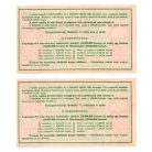 A Magyar Nemzeti Szövetség 5000 Korona Irredenta Sorsjegy 1926 sorszámkövető pár