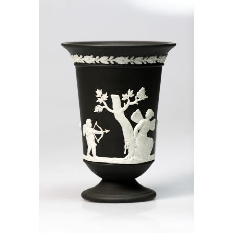 Wedgwood Black Bazalt váza-kehely-pohár SH K 99