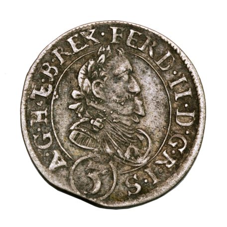 II. Ferdinánd 3 Krajcár 1636 Sankt Veit