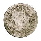 II. Lajos 1/2 Groschen 1523 Swidnica fordított szám az évszámban