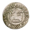 II. Lajos 1/2 Groschen 1523 Swidnica fordított szám az évszámban