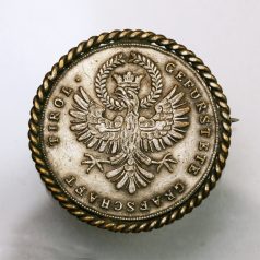   Ausztria Tiroli népfelkelés 20 Krajcár 1809 Hall patrióta kitűző