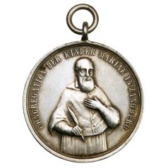 Búcsújáró medál Szalézi Szent Ferenc Zanberg