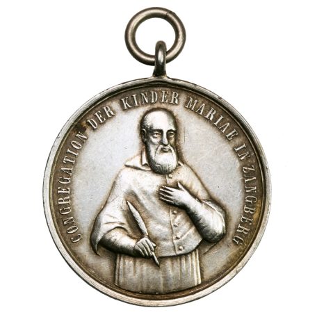 Búcsújáró medál Szalézi Szent Ferenc Zanberg