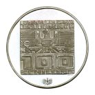 Ausztria 100 Schilling 1975 PP Hall Téli Olimpia, osztrák sas 23,95g Ag640