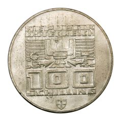   Ausztria 100 Schilling 1976 BU Bécs Téli Olimpia IV. kiadás