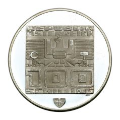   Ausztria 100 Schilling 1976 PP Bécs Téli Olimpia IV. kiadás
