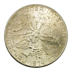 Ausztria 50 Schilling 1974 BU WIG 20g Ag640