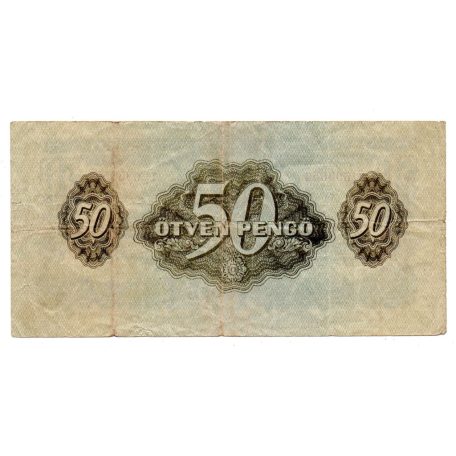 Vöröshadsereg 50 Pengő 1944 F