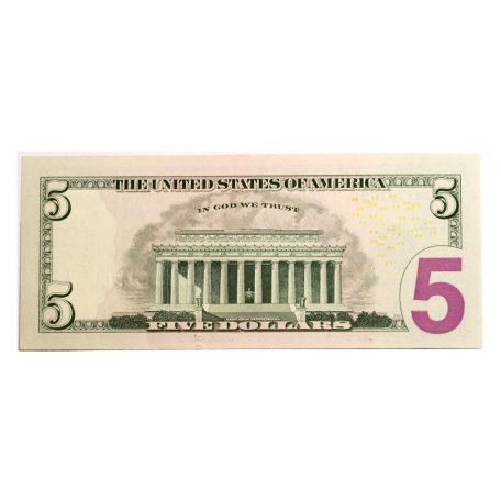 USA 5 Dollár Bankjegy 2013 L12 San Francisco