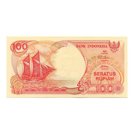 Indonézia 100 Rúpia Bankjegy 1993 P127b