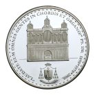 A Pécsi Bazilika Orgonájának újjáépítése emlékére emlékérem 2008