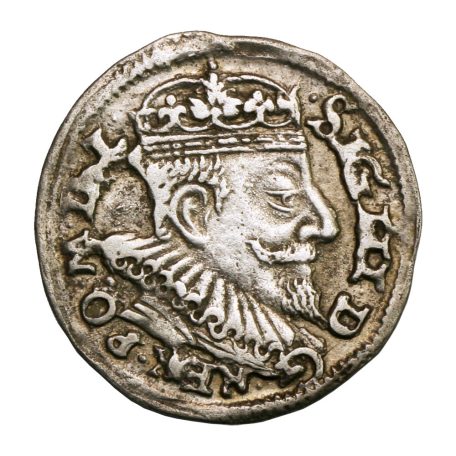 Lengyelország III. Zsigmond (Vasa) 3 Groschen 1593 Vilnius