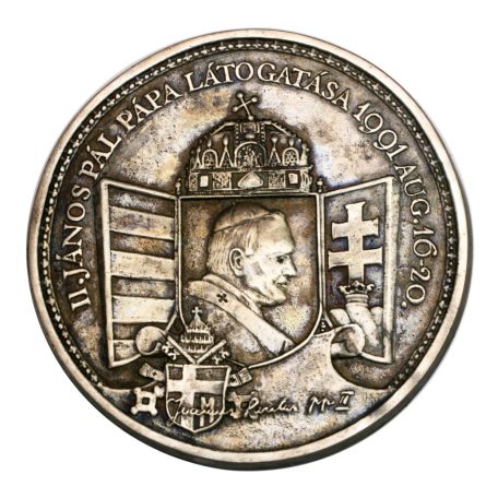 Bozó: II. János Pál pápa látogatása 1991. aug.16-20.NAGY MINTA