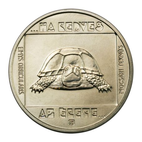 Természetvédelem Mocsári teknős 100 Forint 1985 BU