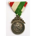 Temesvári Kerületi Ifjúsági Tornaverseny ezüst emlékérem 1907