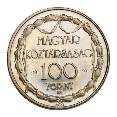 Kétszáz éves a magyar nyelvű színjátszás 100 Forint 1990 PP