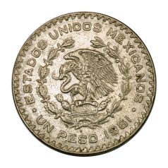 Mexikó 1 Peso 1961 VF 15,92g Ag100