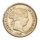 Spanyolország II. Izabella 40 Centimos 1866