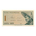 Indonézia 1 Sen Bankjegy 1964 P90s