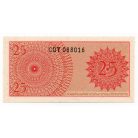 Indonézia 25 Sen Bankjegy 1964 P93a