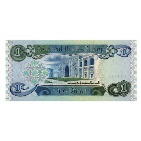 Irak 1 Dinar Bankjegy 1980 P69a