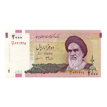 Irán 2000 Rial Bankjegy 2005 P144b