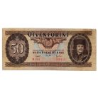 50 Forint Bankjegy 1951 aVF