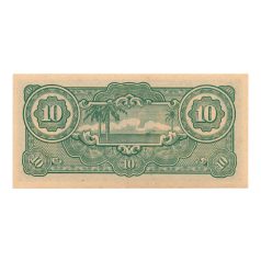   Malájföld Japán megszállása 10 Dollár Bankjegy 1942 PM7c