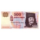 500 Forint Bankjegy 2008 ED VF
