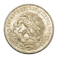   Mexikó 25 Peso 1968 XIX. Nyári Olimpiai Játékok EF 22,58g Ag720