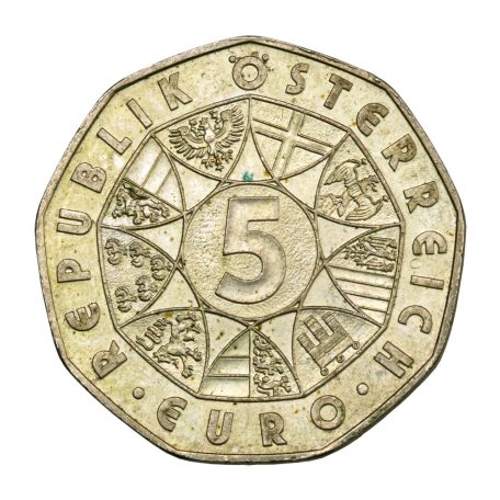 Ausztria 5 Euro 2006 Wolfgang Amadeus Mozart