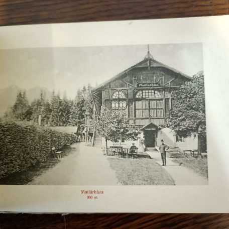 Dávid Károly Képek a Magas Tátráról Képeslap Album 1910 körül