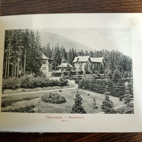 Dávid Károly Képek a Magas Tátráról Képeslap Album 1910 körül
