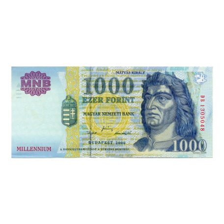 1000 Forint Bankjegy Millennium 2000 DB gEF