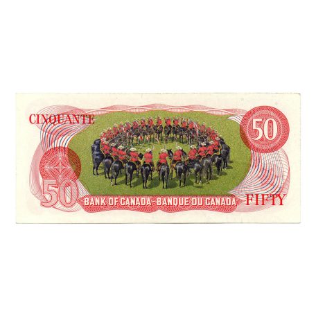 Kanada 50 Dollár Bankjegy 1975 P90b