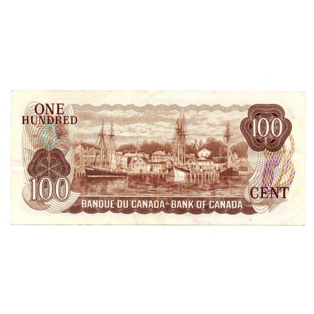 Kanada 100 Dollár Bankjegy 1975 P91b