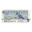 Kanada 5 Dollár Bankjegy 1986 P95e