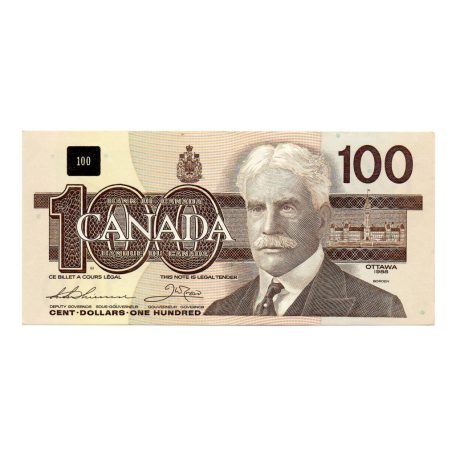 Kanada 100 Dollár Bankjegy 1988 P99a