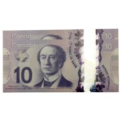 Kanada 10 Dollár Bankjegy 2013 P107a sorszámkövető pár