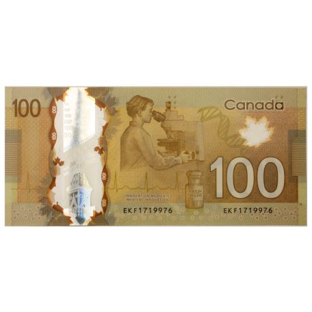 Kanada 100 Dollár Bankjegy 2011 P110a