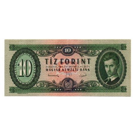 10 Forint Bankjegy 1949 EF