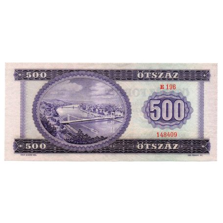 500 Forint Bankjegy 1969 XF