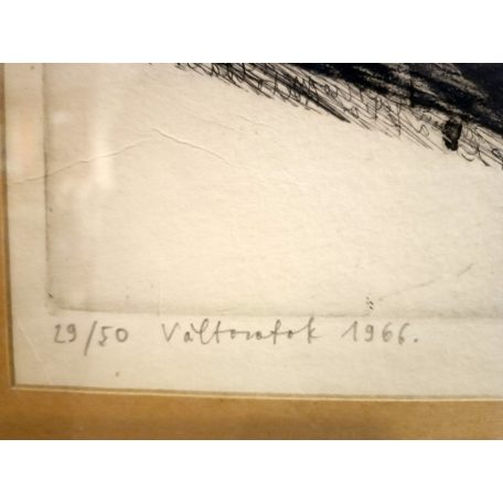 Lakner László - Vázlatok 1966