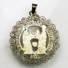 Ausztria 50 Schilling 1974 Salzburgi dóm érmeékszer foglalatban 16,99g Ag640